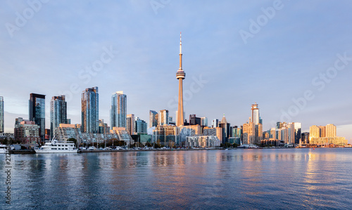Plakat Toronto Skyline od wyspy