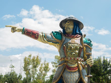 Figure Of A Traditional Chinese Warrior