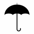 Umbrella silhouette illustration