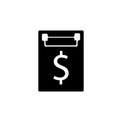 credit contract icon. Element of banking and finance icon for mobile concept and web apps. Glyph style credit contract icon can be used for web and mobile. Premium icon