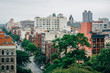 View of Harlem from Morningside Heights, in Manhattan, New York City.