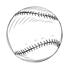 Canvas Print - Sport ball sketch