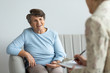 © Photographee.eu - Smiling senior woman talking with psychologist about happy life of a pensioner