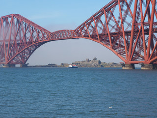 Poster - Forth Bridge over Firth of Forth in Edinburgh