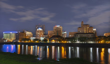 Dayton, Ohio At Night