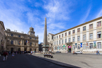 Wall Mural - Obelisk in Arles, France