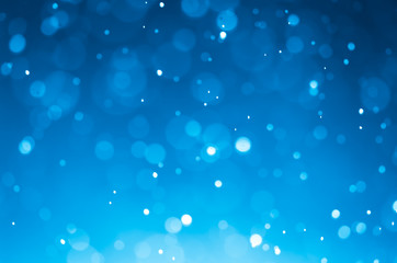 Wall Mural - dark blue abstract backgrounds with bokeh.