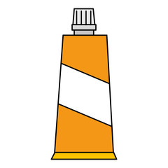 Sticker - cream tube product icon