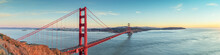 Golden Gate Bridge Sunset, San Francisco California 