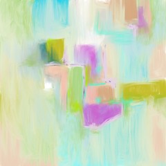 Wall Mural - Hand painted unique Abstract background, artwork, free form modern art