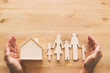 © tomertu - Insurance concept. family life, financial and health issues
