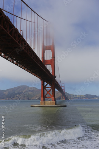 Plakat Golden Gate Bridge w San Fransisco