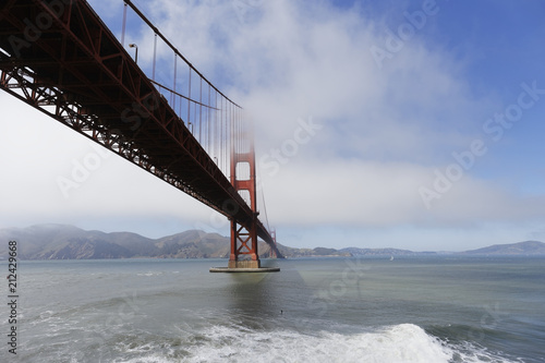 Plakat Golden Gate Bridge w San Fransisco