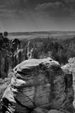 Fototapeta Nowy Jork - Rock Formation in Prachovské Skály Nature Reserve