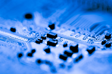 Abstract,close up of Mainboard Electronic computer background.
(logic board,cpu motherboard,Main board,system board,mobo)