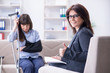 © Elnur - Injured woman visiting phychologist for advice