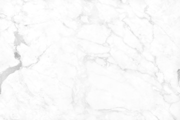 Wall Mural - white background marble wall texture for design art work, seamless pattern of tile stone with bright