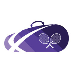 Poster - Tennis bag icon