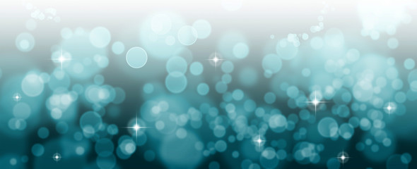 Background with stars and bokeh