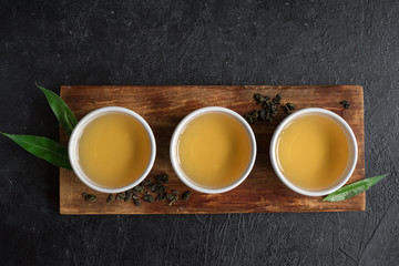 Wall Mural - Green oolong tea