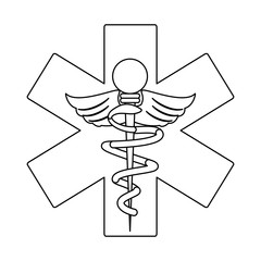 Wall Mural - Medical symbol design