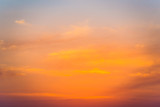 Fototapeta Zachód słońca - Orange sky at the sunset