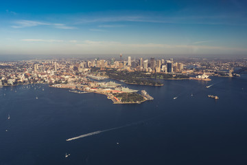 Wall Mural - Aerial view of Sydney