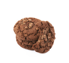 Sticker - Chocolate chip cookie isolated