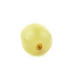 Wall Mural - Single white grape isolated