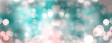 Blurred Background With Sparkle Spots