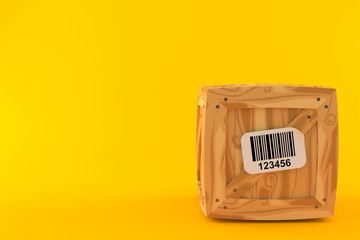 Poster - Crate with barcode