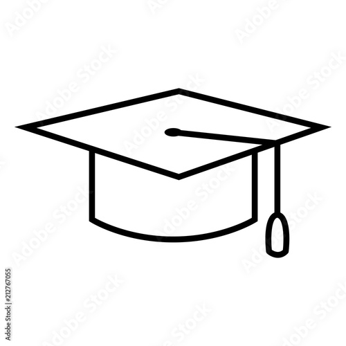 Free Free Graduation Cap Outline Svg 270 SVG PNG EPS DXF File