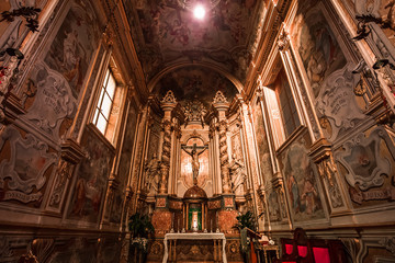 Wall Mural - San Sebastiano church of Acireale, sicily, Italy