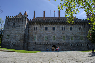 Palacio de los Duques de Braganza en Guimaraes, Portugal.