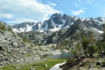 Wall Mural - Pine Creek Lake, Montana 