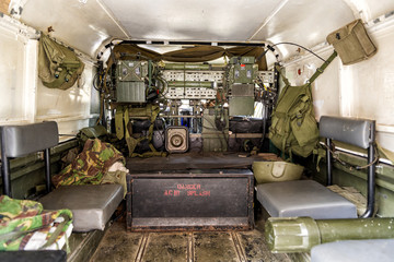 Military Army Transport Carrier Equipment and Supplier - Interior View