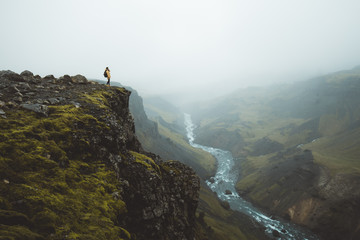 Foggy valley