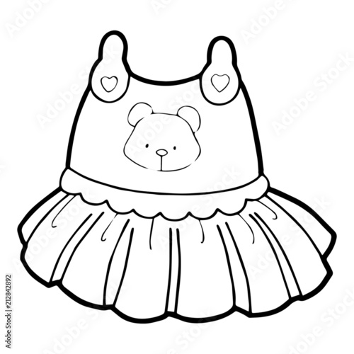 [40+] Baby Dress For Coloring