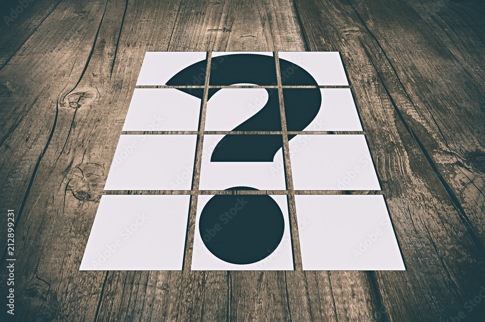 Notes Questions Symbol Memo notes with question mark - question or query - solution or answer ...