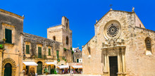 Otranto Historic Downtown, Medieval Cathedral. Puglia, Italy