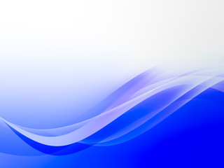 Wall Mural - abstract header color wave design element with blue lighting effect. blue line and wave.