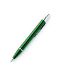 Green pen isolated on white background