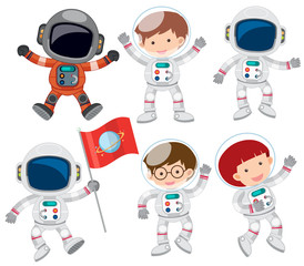 A Set of Astronaut