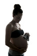 © Louis-Photo - Pregnant woman against the light concept