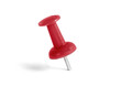 © nata777_7 - A red Thumbtack isolated on a white background