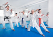 © JackF - Children trying martial moves in karate class