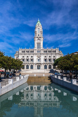 Wall Mural - Porto City Hall on Liberdade Square, Porto, Portugal