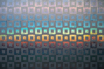 Wall Mural - Texture of glass mosaic