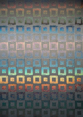 Fotomurali - Texture of glass mosaic