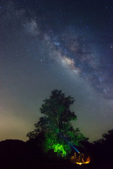 Wall Mural - Milky way galaxy